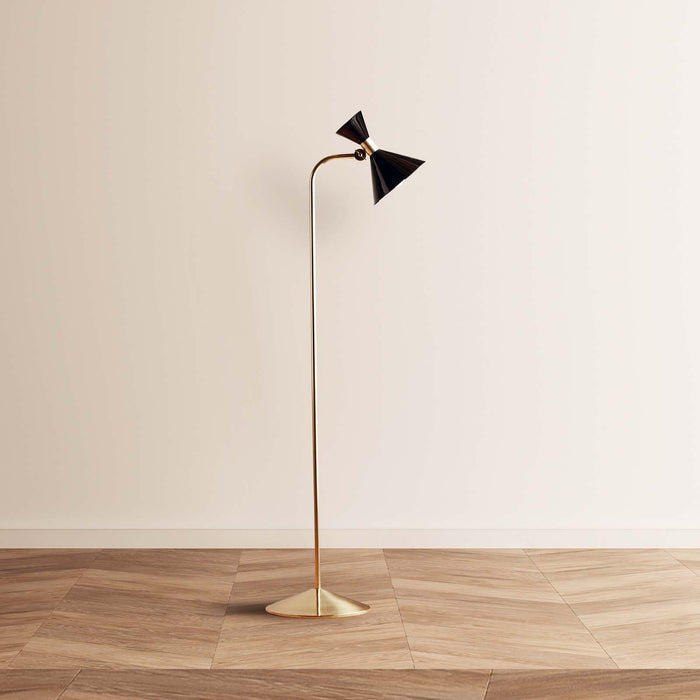 Nobrega Dark Standing Lamp